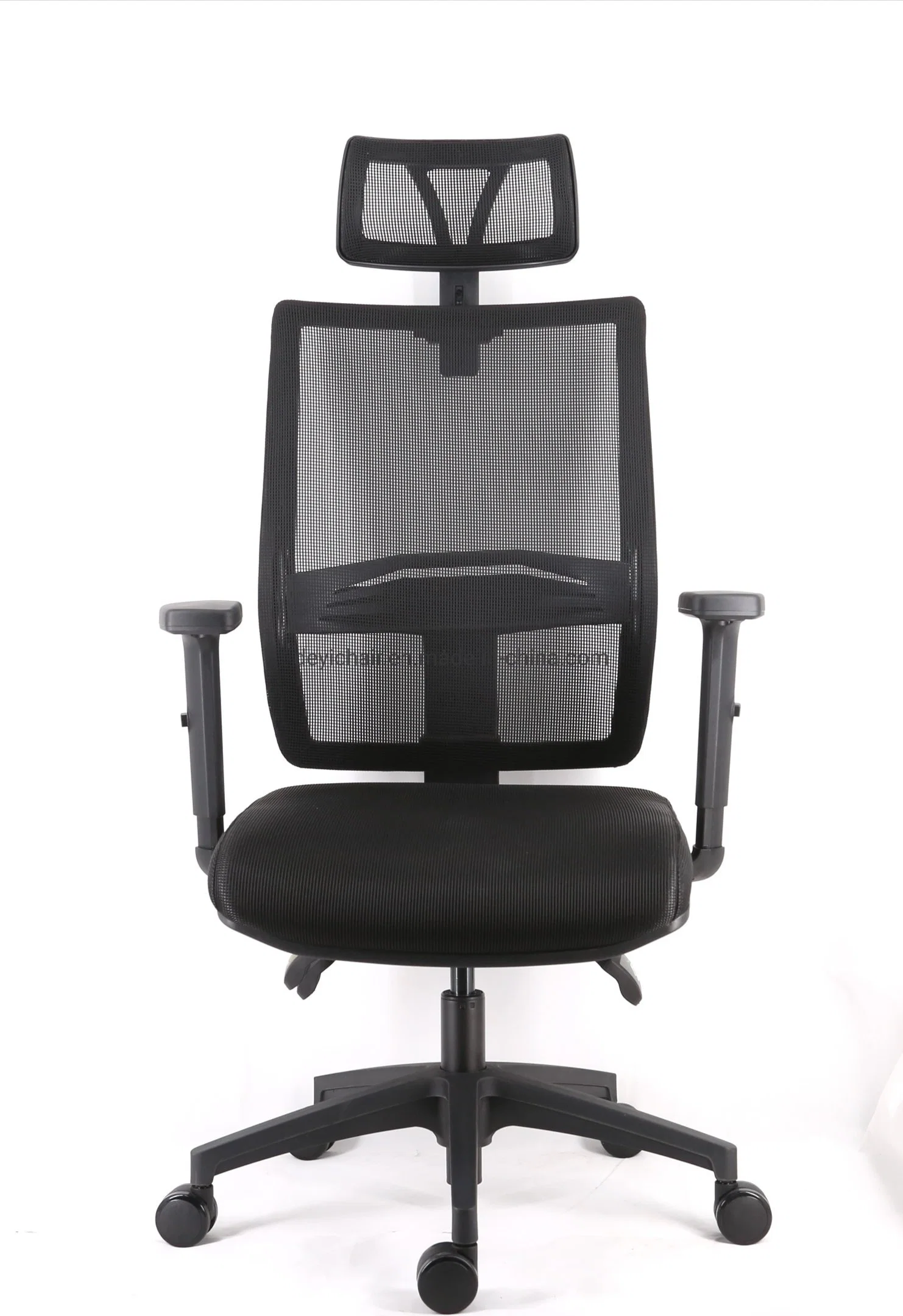 Nylon Base Mesh Upholstery Backrest with Lumbar Support Chair