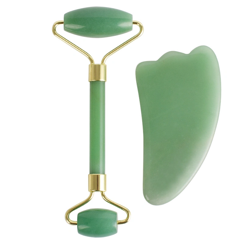 Face Massager Anti-Age Beauty Jade Roller Skin Care Guasha Set Tool