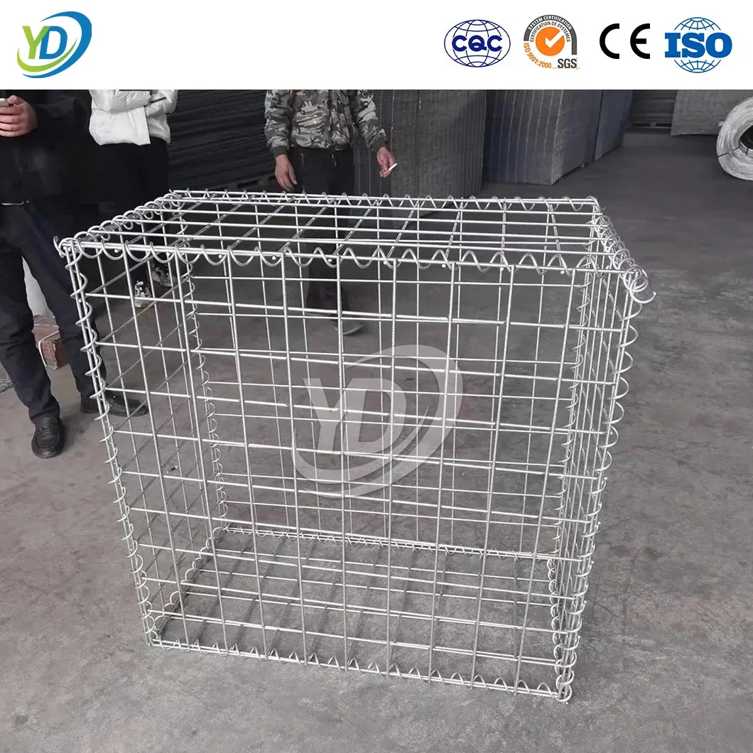 Yeeda Garden Fence Gabion Box China Suppliers Wire Mesh Rock Retaining Wall 2000 X 500 X 500 mm Gabion Fence Box