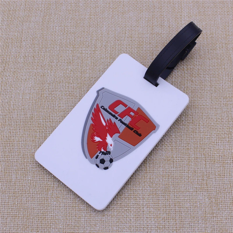 Wholesale/Supplier Airplane Customized 3D Soft PVC Rubber Travel Baggage Luggage Tags