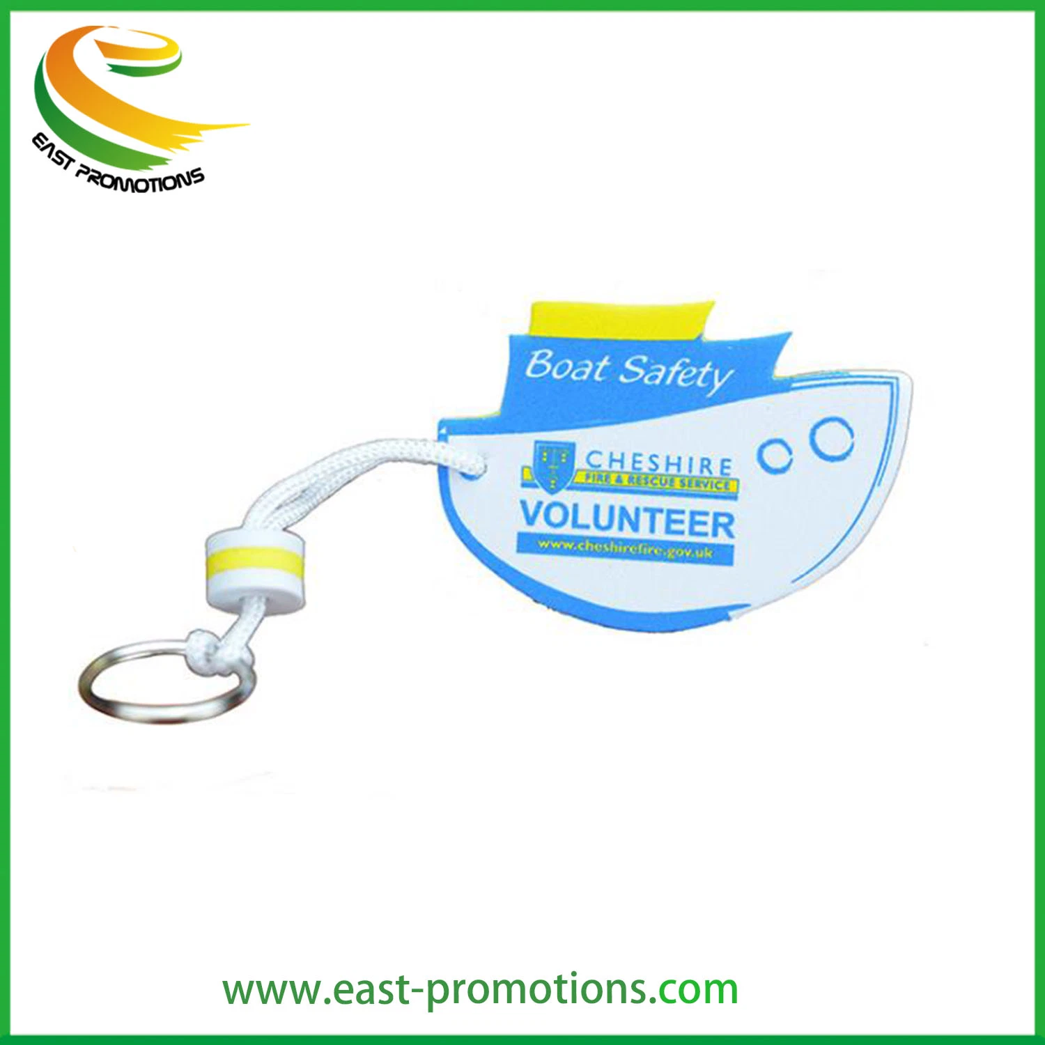 Custom Printing Eco Plastic EVA Keychain Foam Keyring, Floating Key Holder