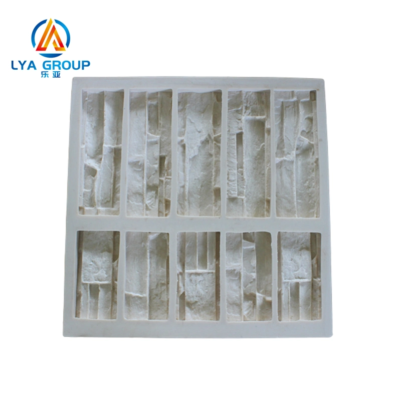 Artificial Flexible Wall Stone Veneer 3D Rubber Silicone Culture Concrete Stone Molds