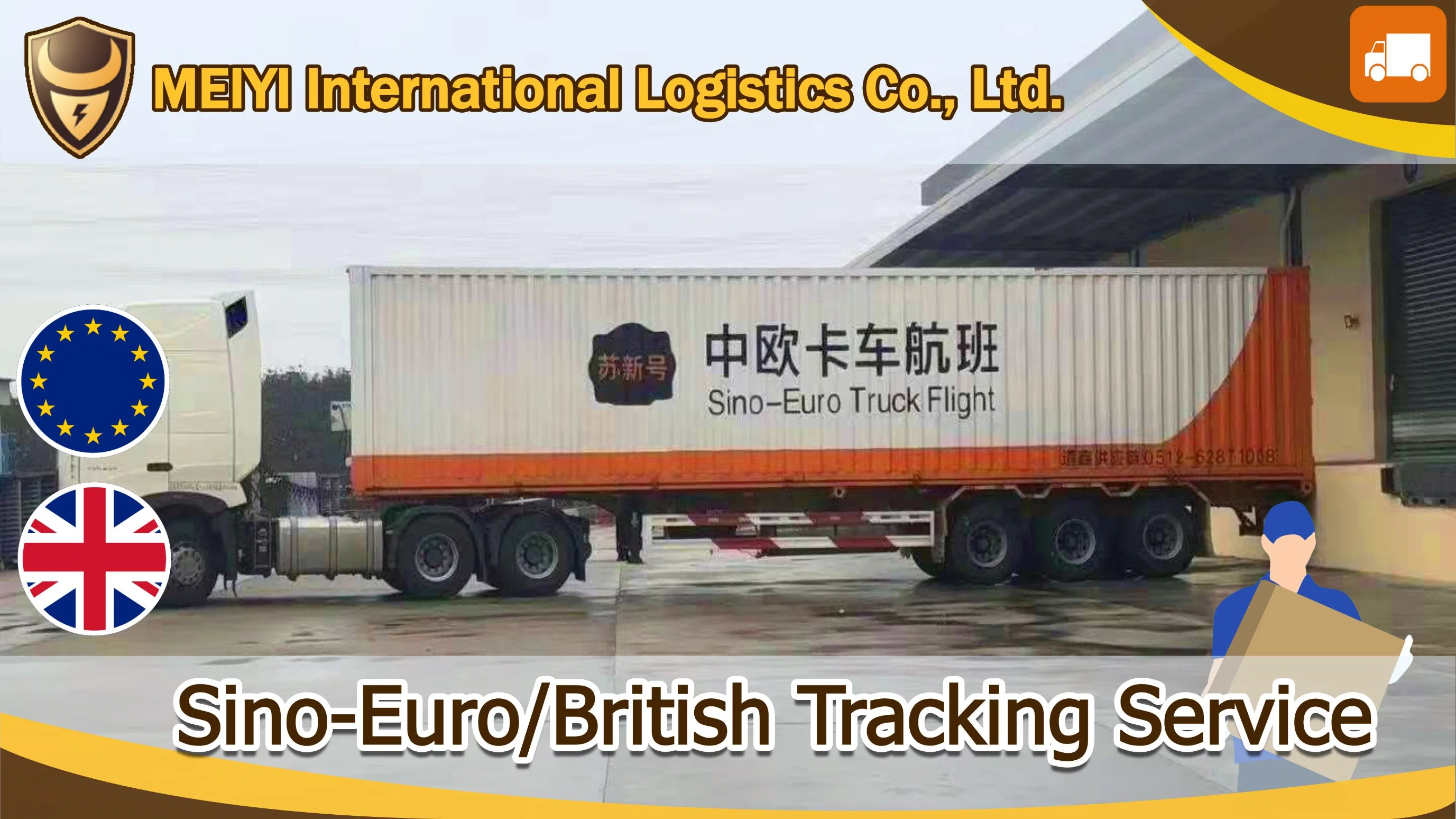 Melhor, mais rápido e mais barato de camionagem Sino-Euro Shipping Company envio para a Alemanha