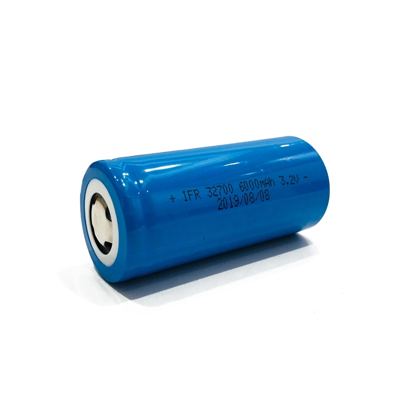 Deep Cycle Rechargeable LFP Lithium Iron Phosphate Battery 3.2V 6000mAh 6ah Cell 32700 32650 LiFePO4 Battery for Power Tools / LED Light