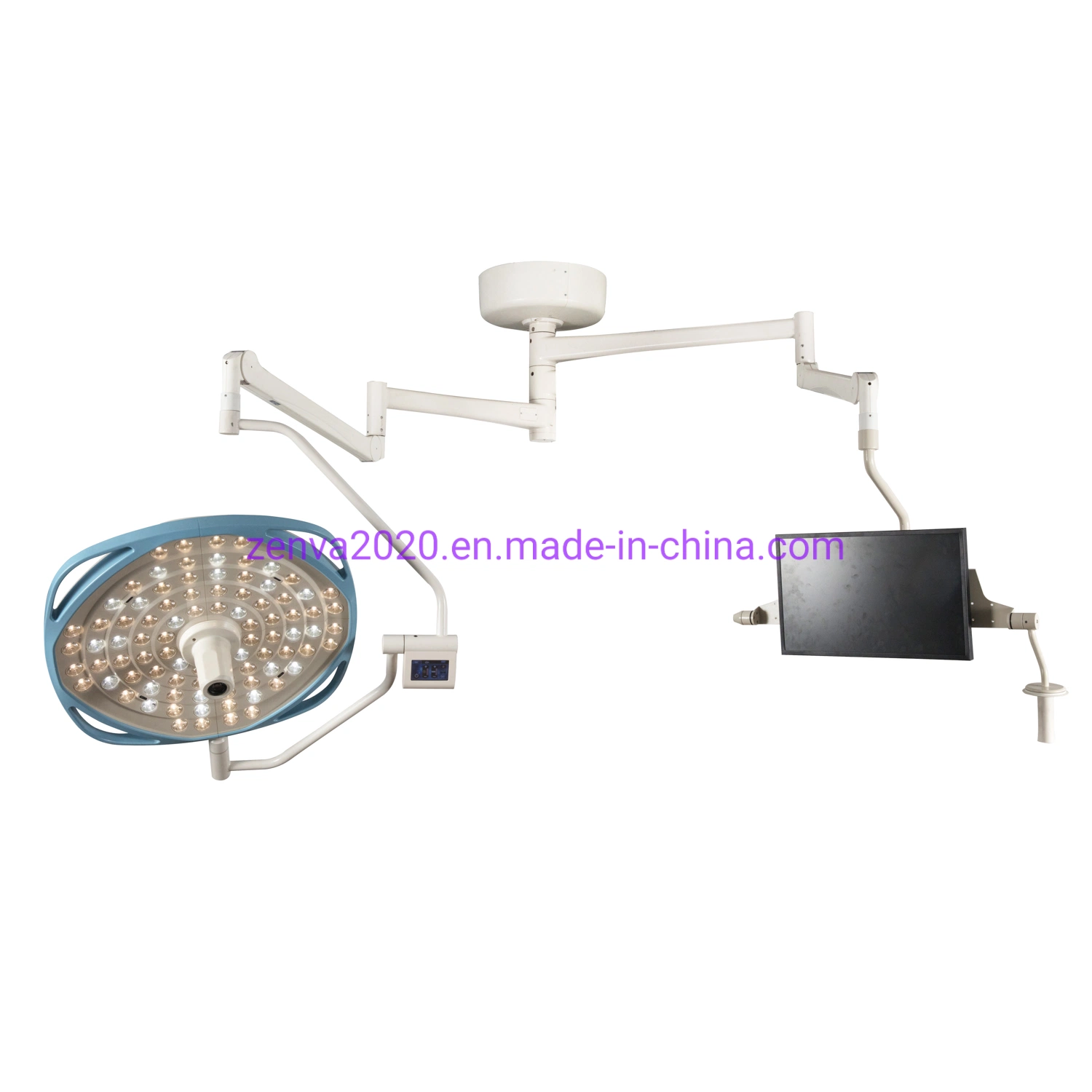 Surgical Light Operation Lamp Double Ceiling Lamp Head with Camera and Monitor