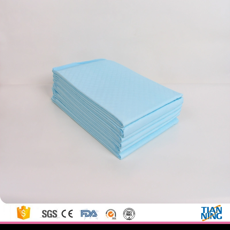 Adhesivo antideslizamiento desechables Pet/perro/Puppy/Cat Care Productos Accesorios al por mayor de suministros de la formación PEE/Piddle/orina/Wee/wc/cama sanitaria Mat Pad Cheap OEM