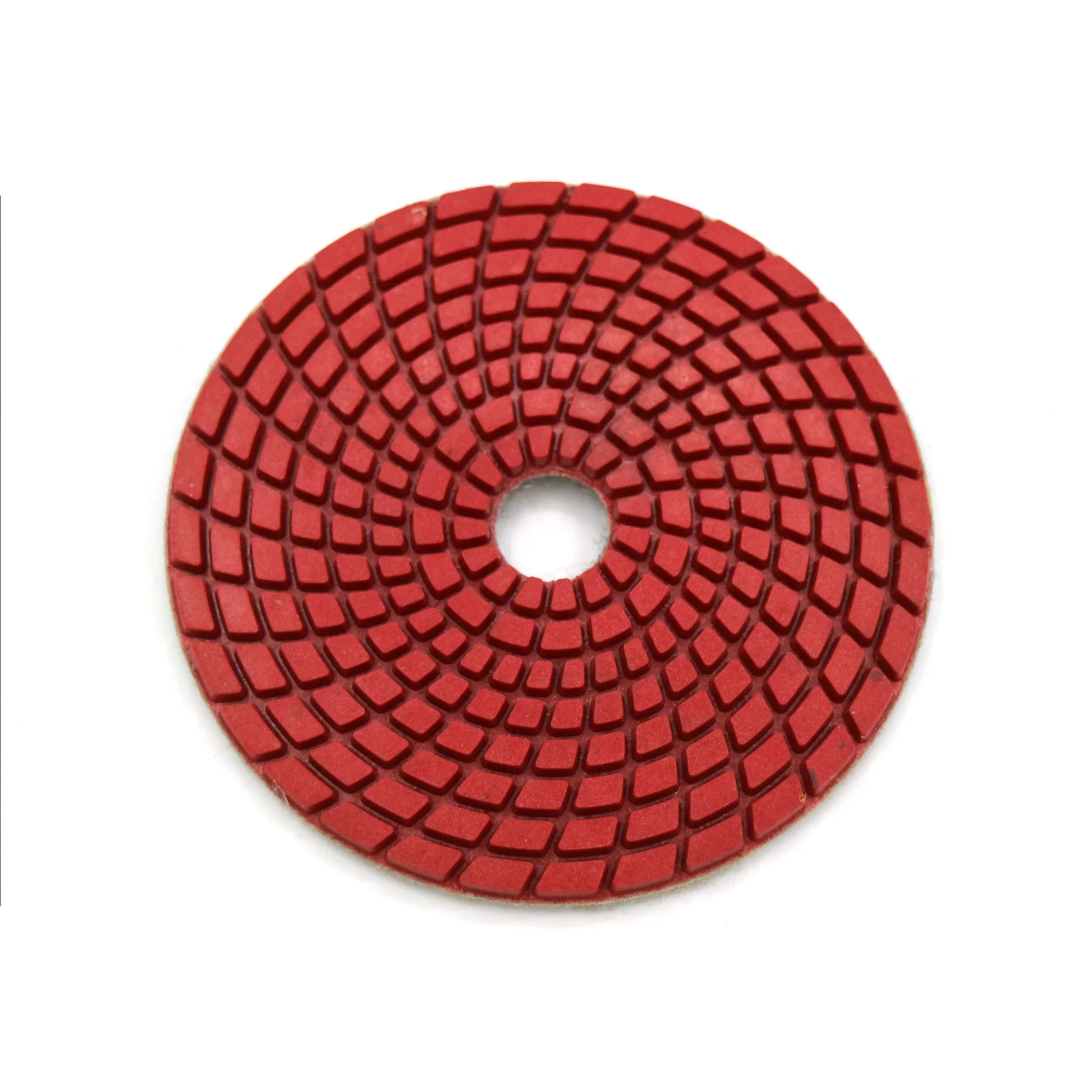 Meilleure qualité professionnelle 7 étapes Wet Diamond Flexible Polishing Pads pour le granit, le marbre et la céramique.