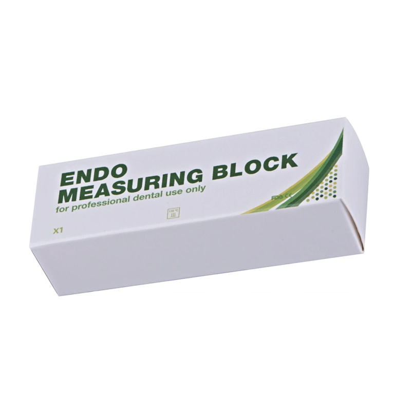 Dental Materials Endo Measuring Block Table for Endodontic Consumable