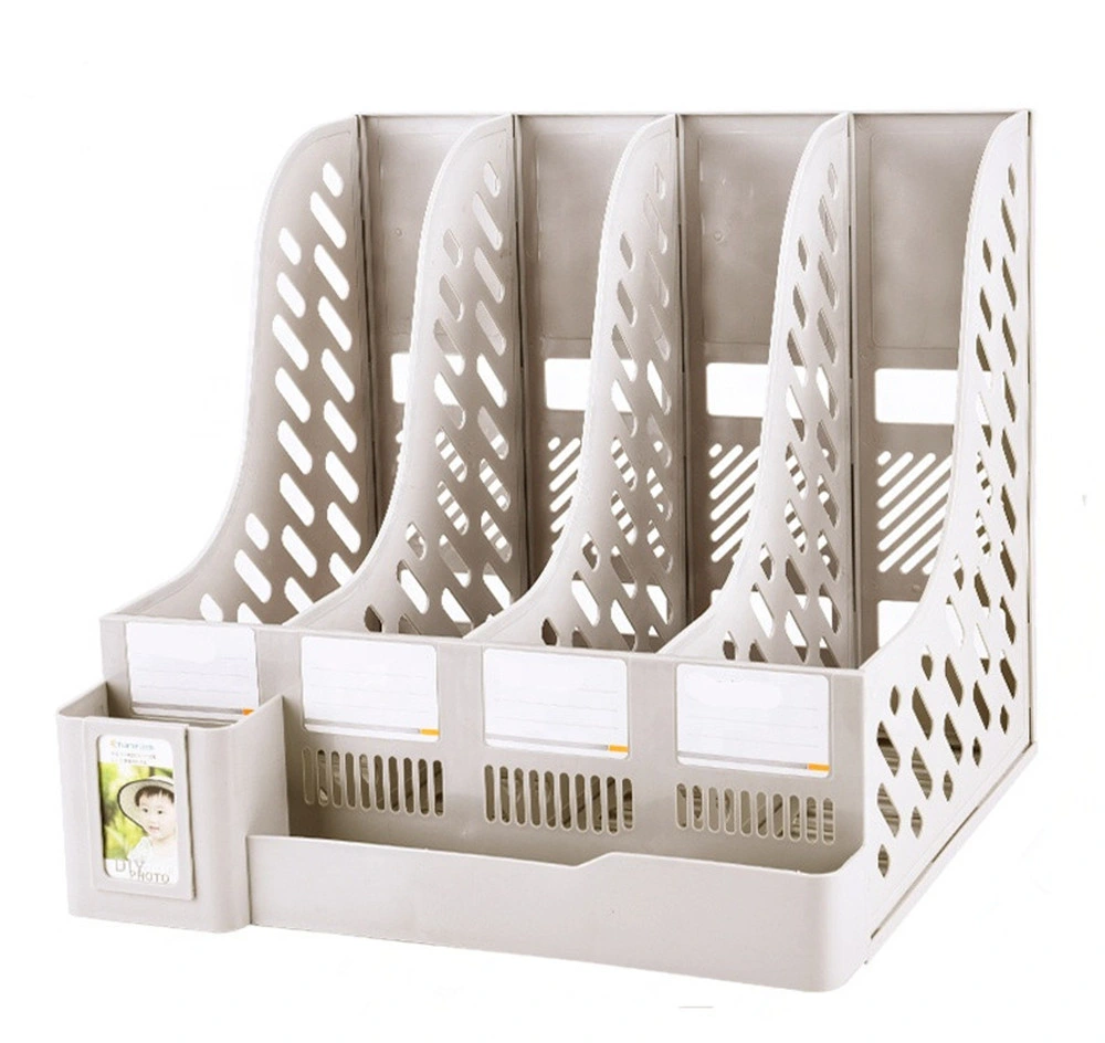 High quality/High cost performance  Hot Sell File Basket Desk Plastic File Rack