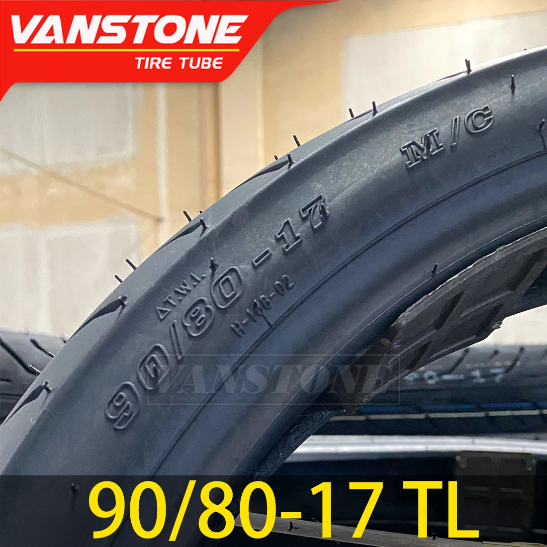 China Best-Selling High quality/High cost performance Non Slip Wear-Resistant 6pr and 8pr Tubeless 90/80-17