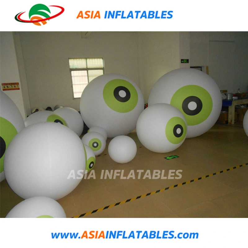 Gigante inflable Eye Ball para Outdoor Indoor decoración colgante