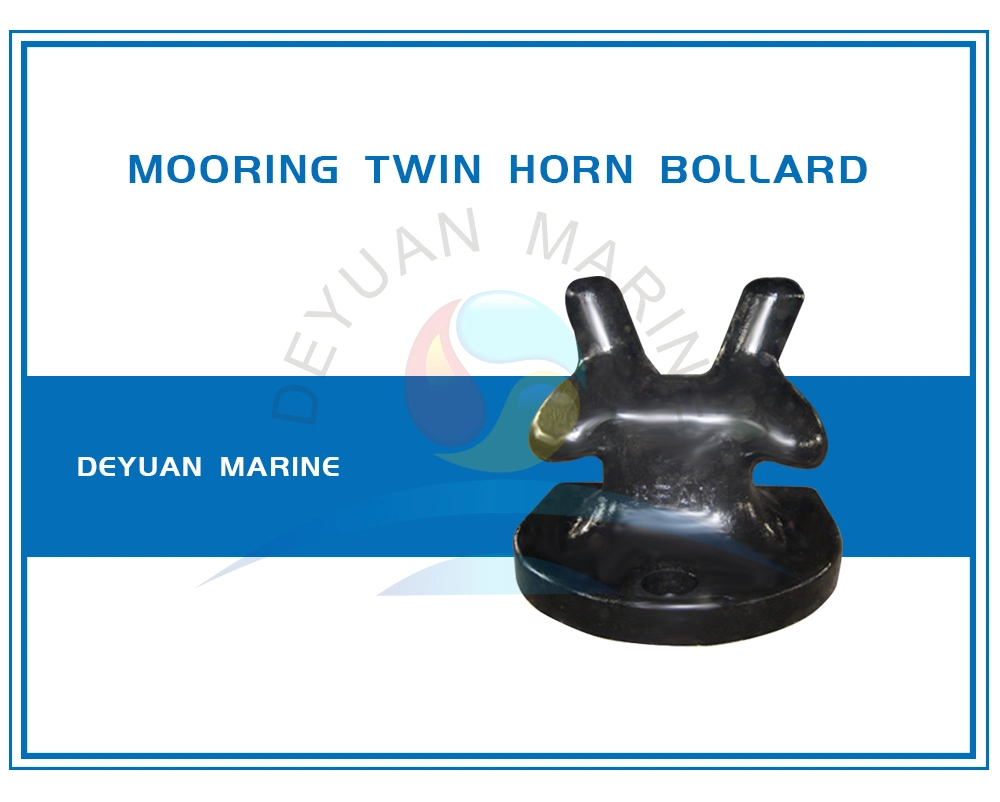 Navire maritime acier moulé Staghorn bollards