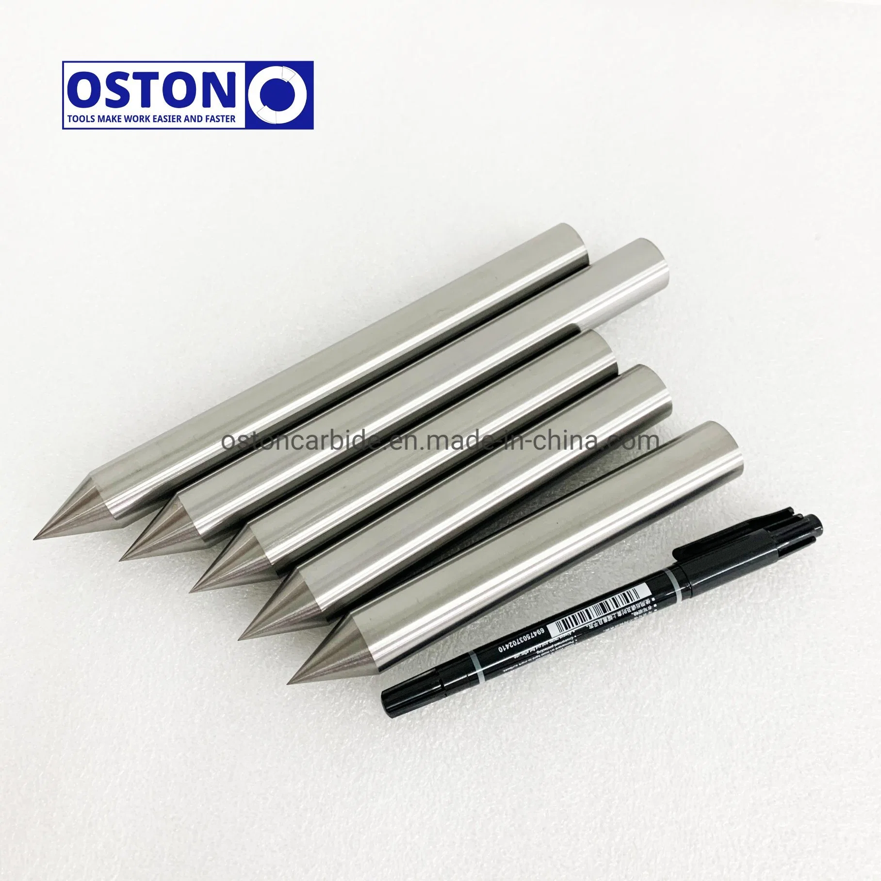 Yl10.2 Od6.0*80mm with 53 Degree Angle Tungsten Carbide Point Pin Needle