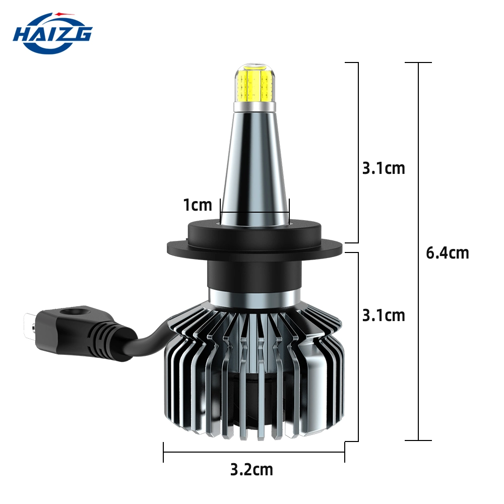 Haizg Brilho 360 Grau Glow H4 Farol Baixo Alto Farol de LED de iluminação de peças de automóvel