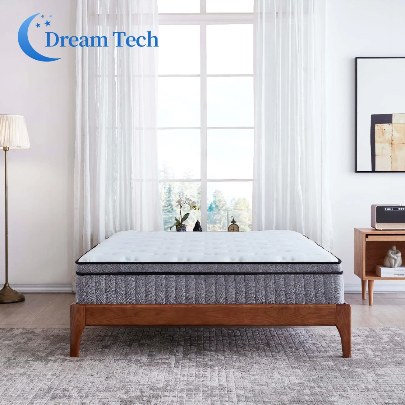 Bedroom Furniture Good Quality Natural Latex Sponge Memory Foam Bed Pads Mattress