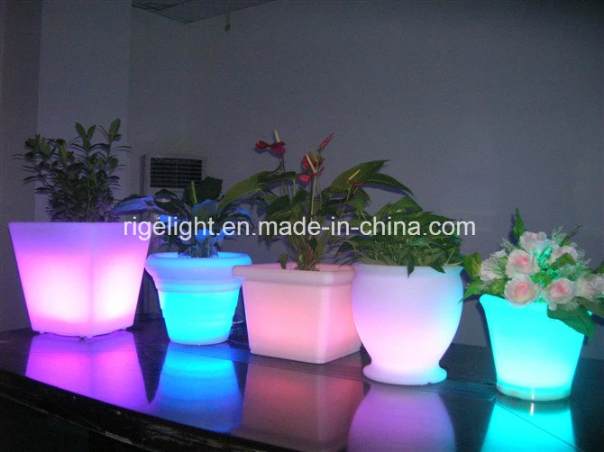 Cubeta de hielo de LED LED decoración hinchable estrellas barra de leds LED Lámpara de mesa maceta para el Hotel Bar Discoteca