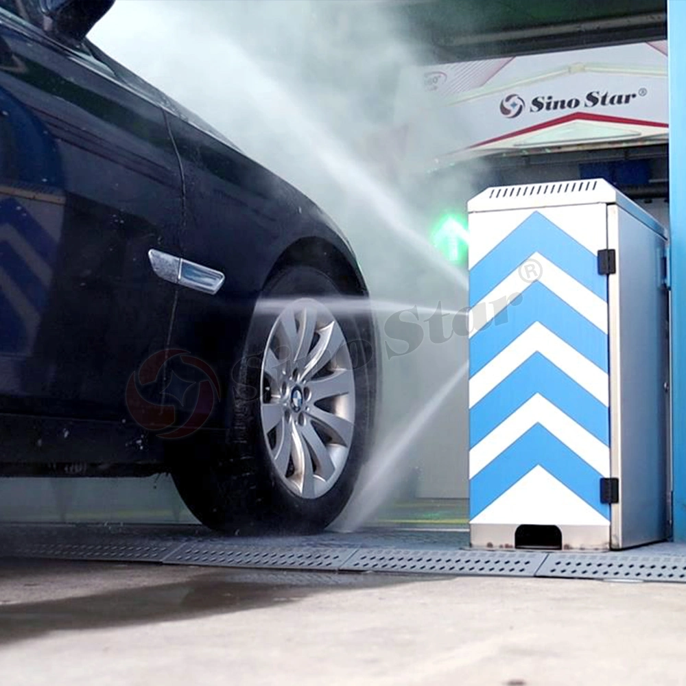 Machine de lavage de voiture entièrement automatique sans contact, système d'équipement de nettoyage sans contact pour véhicules pour atelier automobile/station-service.