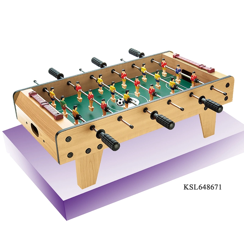 Parent-Child Sports Boys Favourite Wooden Foosball Game Table Indoor Mini Soccer Table Sports Entertainment Toy Funny Table Football