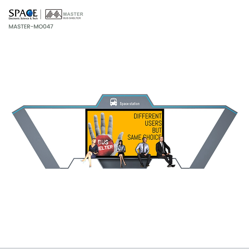 Fine Quality and Durable Light Box--City Bus Shelter for Advertising