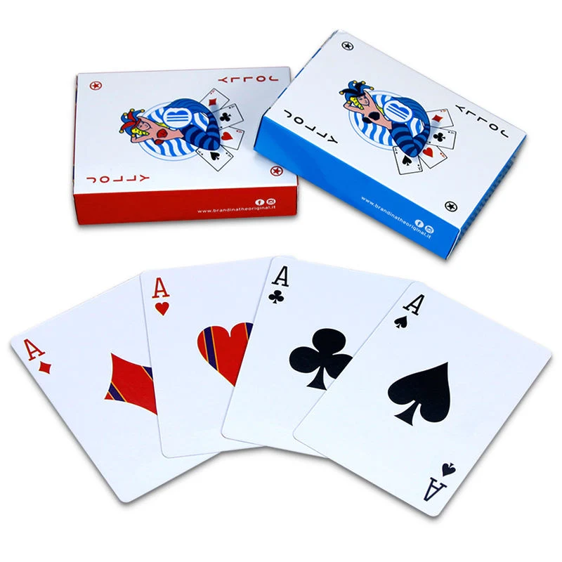 Free Sample OEM Custom Gift Making Promotion Paper Playing Card