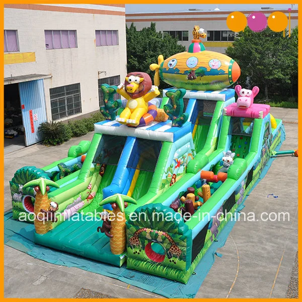 Safari Combination Inflatable Park Big Inflatable Bouncer for Kids (AQ01836)