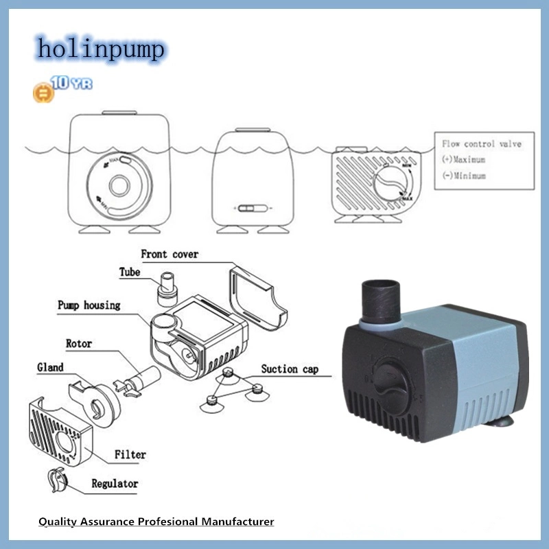 TUV/CE Table Aquarium Small Pump (HL-150) Water Pump Remote Control