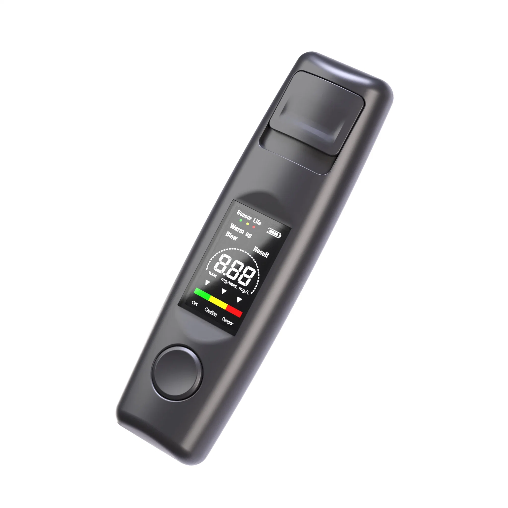 Portable Non-Contact Detector De Datalogger Breathalyzer Analyzer Alcohol Tester