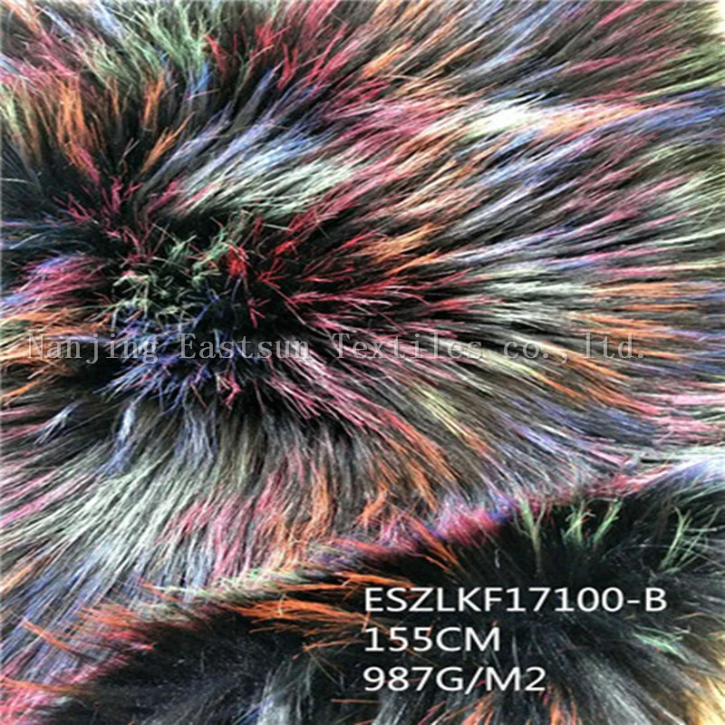 De pelo largo Faux Fur Mapache es7ak0174