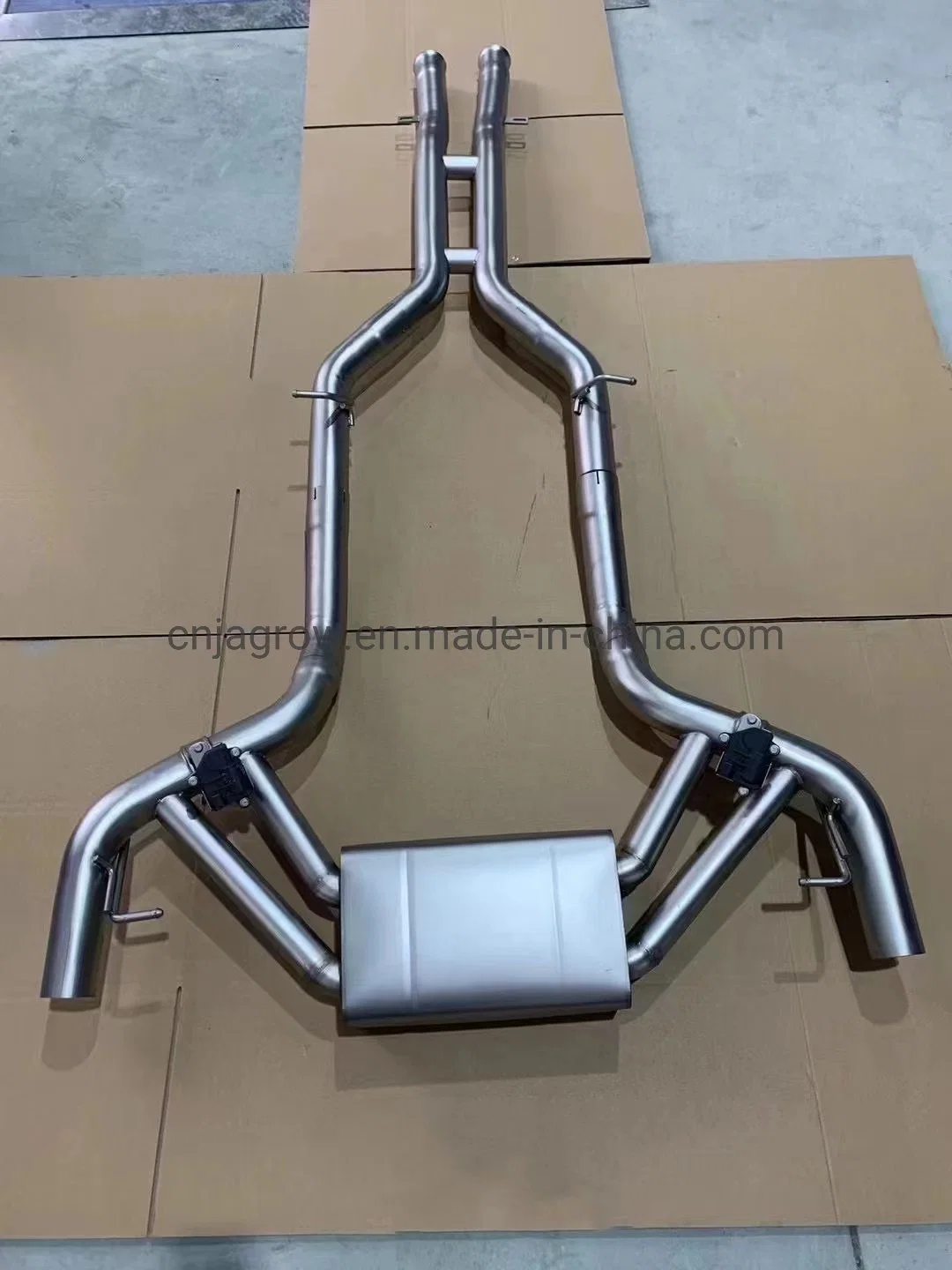 Titanium Alloy 304ss Exhaust Catback System for Benz Amg Gt