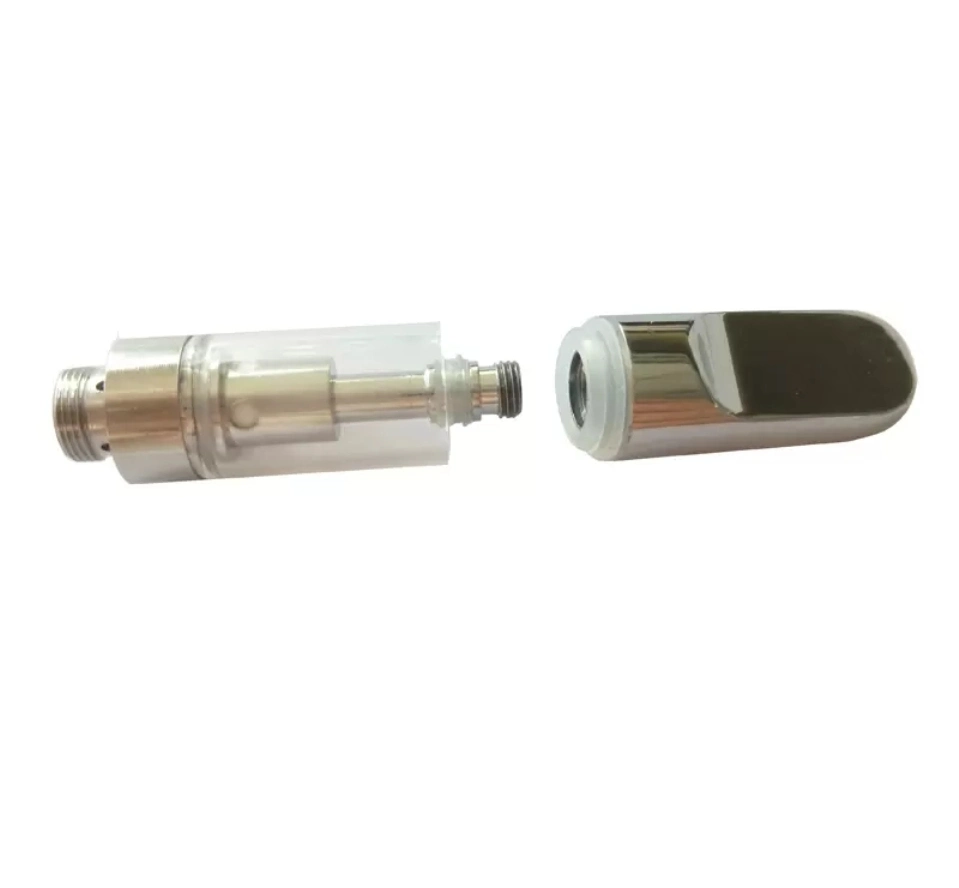 RW C14 Vaporisateur Live Rosin chariots pièce à mordre en bois à conception plate E Atomizer cigarette 1 g vide Vapor cartouche jetable Pods cartouches