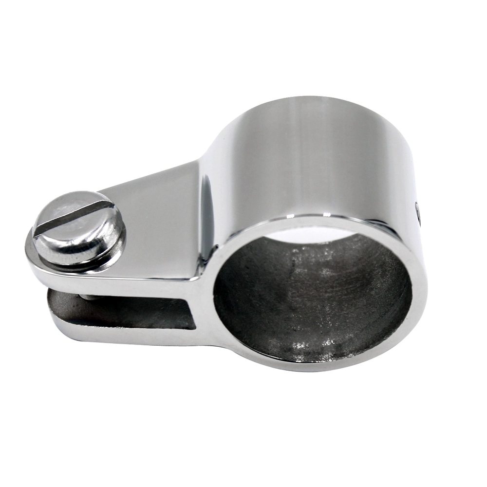 Stainless Steel AISI316 Yacht Parts Mirror Polished Yacht Bimini Fittings Top Cap/Jaw Slide