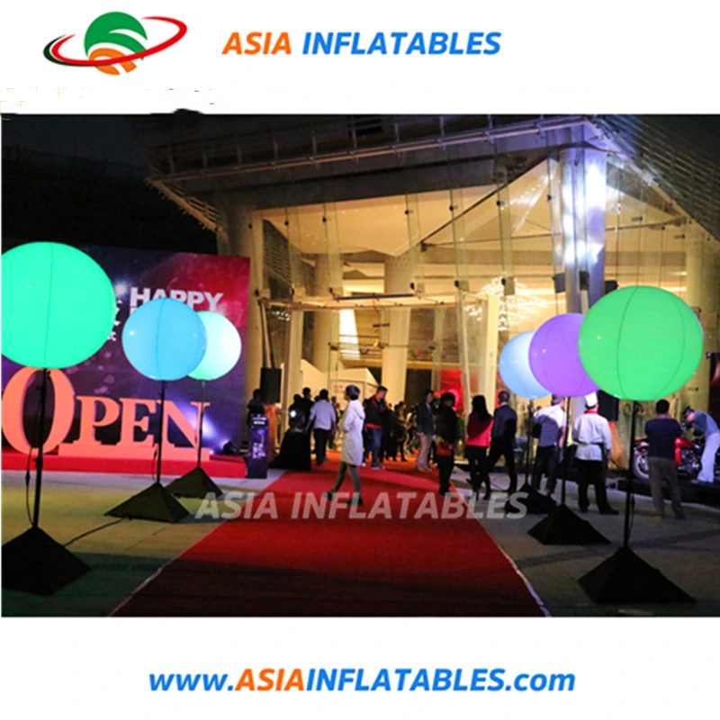 Large PVC Inflatable Lighting Balloons with Stainless Steel Tripod