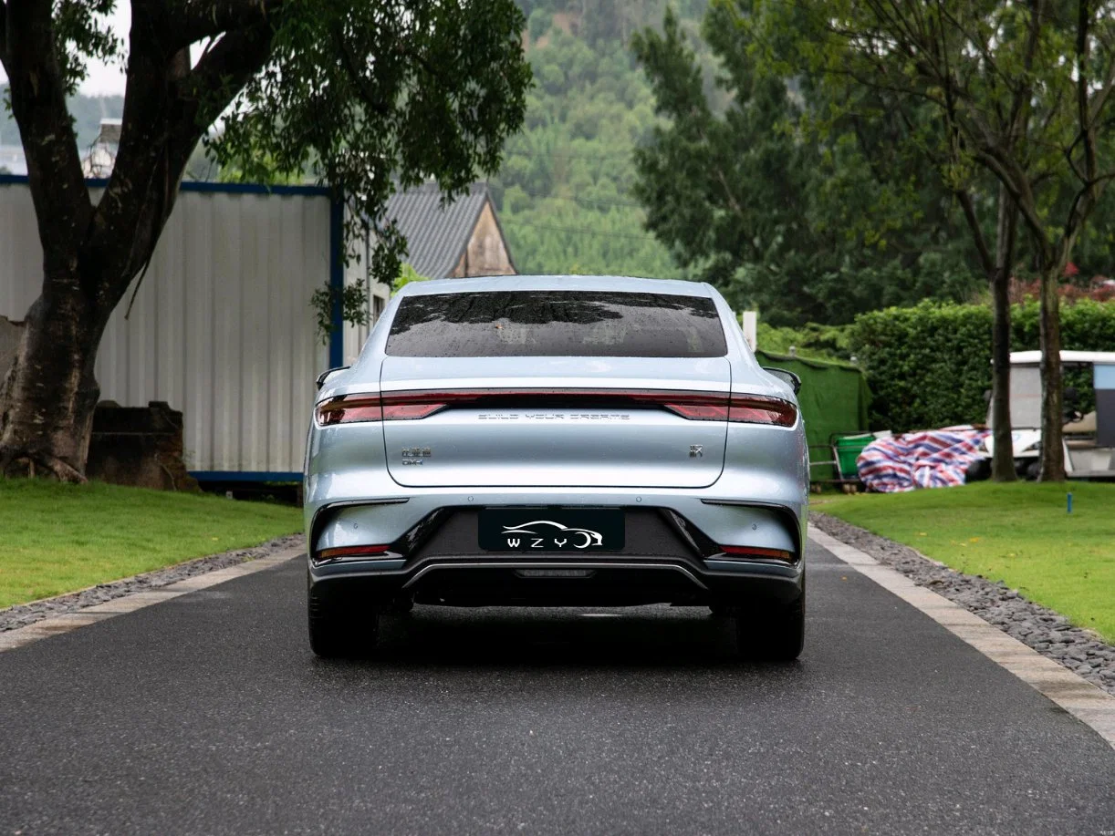 EV Auto BYD Han DM-I 2023 Champion Edition 121se à esquerda Carro de alta velocidade com volante à mão