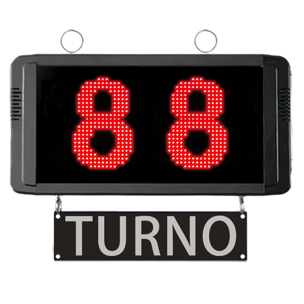 Spanish Voice Turno Wireless Queue Management Take a Number System Restaurant Hospital