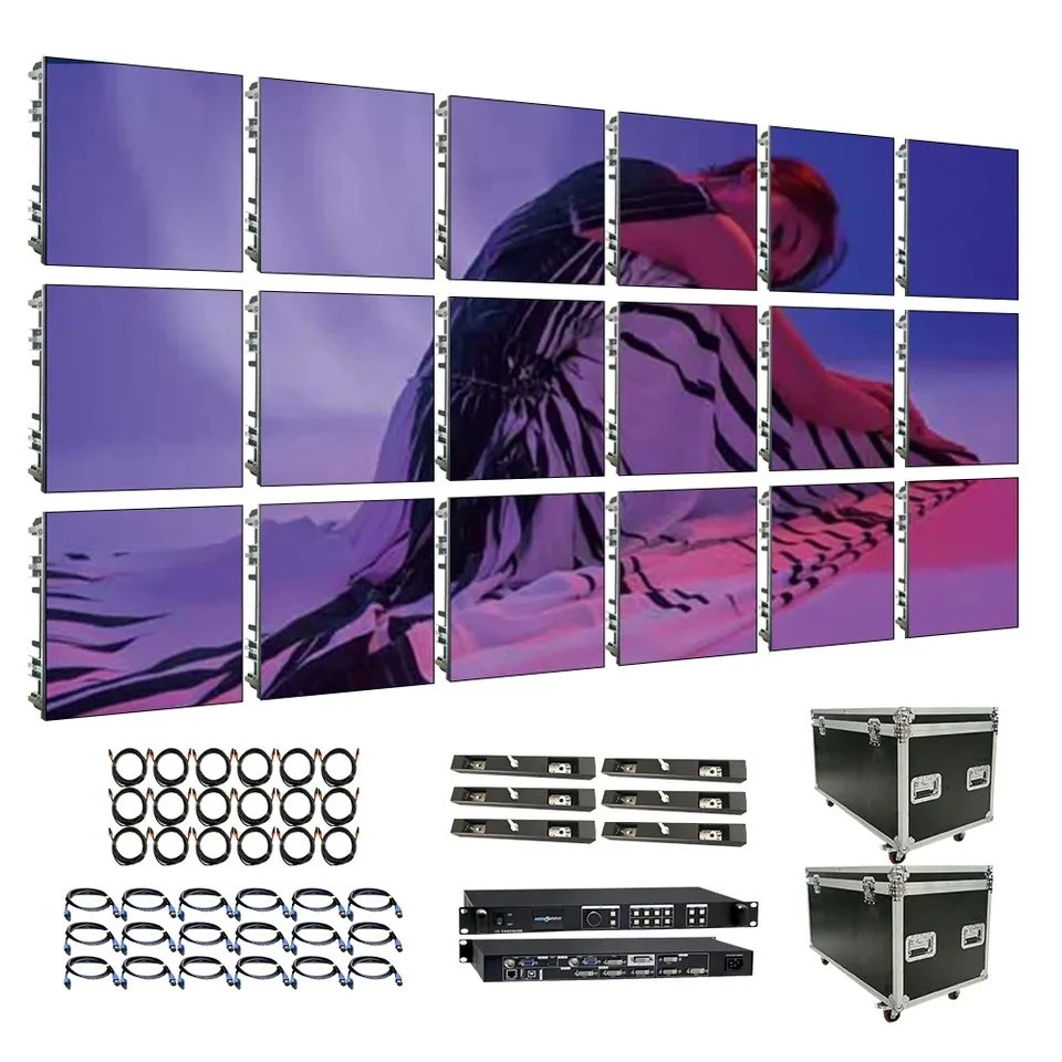 Plakatwand LED-Panel TV Bühne Media Video Indoor P4,81 LED Bildschirm Anzeigen