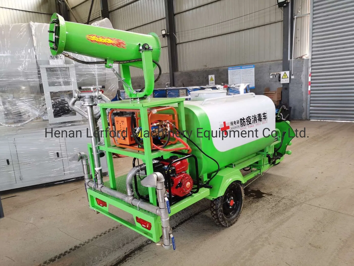 Vehicle Mounted Air Delivery Remote Sprayer Anion Disinfection and Sterilization Machinery in Epidemic Area