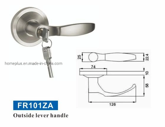 Stainless Steel 304 Lever Trim Panic Lock Fire Exit Door Hardware Lever Trim for Fire Rated Escape Door