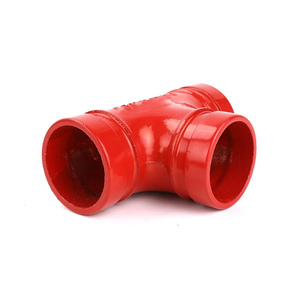 Ductile Iron 2"Equal Tee Copper Fitting Pipe Compression