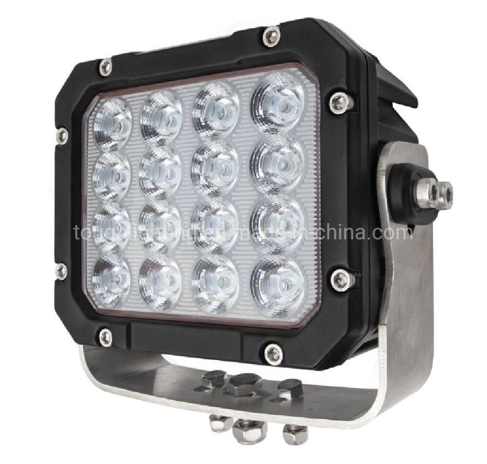 E-MARK 8,4inch 160W Square Heavy Duty LED Work Light Mining Fábrica China de luz de trabajo industrial