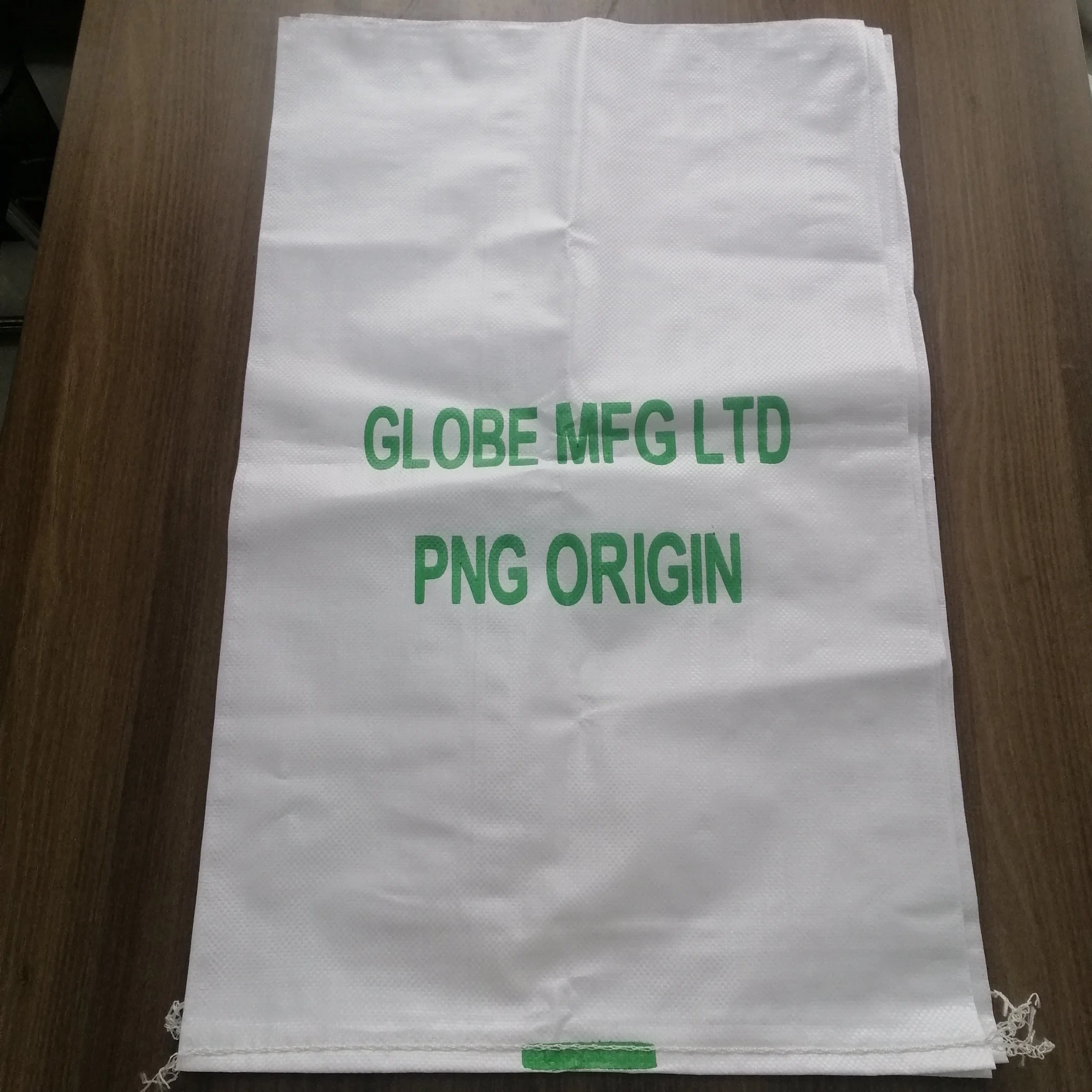 Logo Customized 100% Virgin Material 25kg 50kg PP Woven Bags Sugar Salt Flour Rice Agriculture Mineral Packing