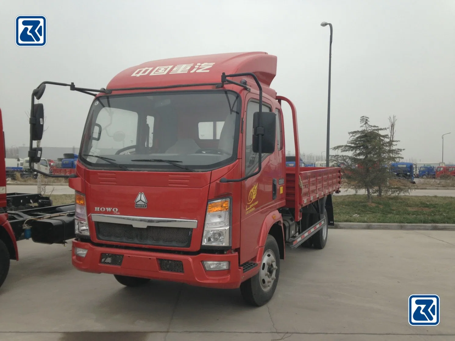 HOWO Light Duty Transportation Euro 2/3 Diesel Cargo Truck