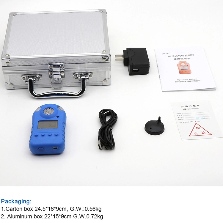 Portátil de la calidad del aire Bosean Voc Voc de PM10 Pm2.5 Detector de Gas