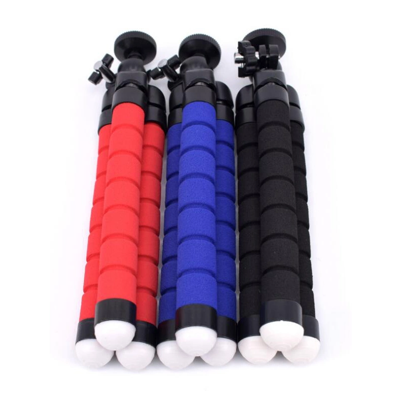 Portable and Cheap Sponge Tripod Octopus Mini Tripod Supports Stand Sponge for Mobile Phones Camera