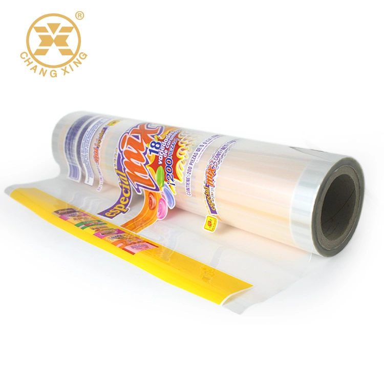 Custom Printing Automatic Packing Hard Candy Wrapper Plastic Packaging Bag Film Roll