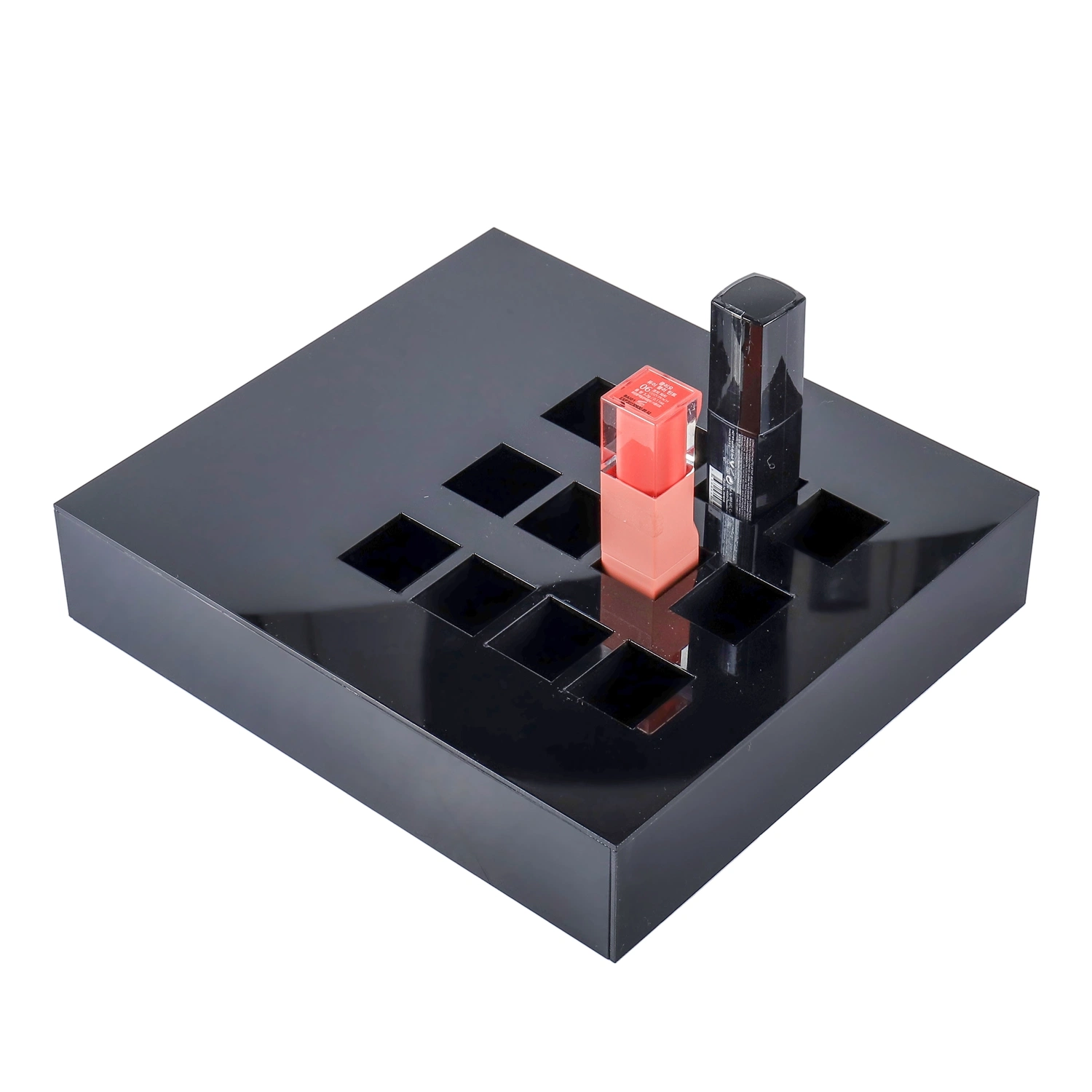 Custom Acrylic Cosmetics Makeup Box Lipstick Holder Display Stand