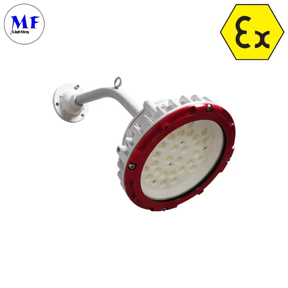 Prix d'usine 60W/80W/100W Zone 1 Zone 2 de l'huile de la station de gaz de GNL de l'industrie de l'océan De Lumière Lumière usine chimique de l'éclairage plate-forme de lumière LED ATEX Explosion-Proof lumière