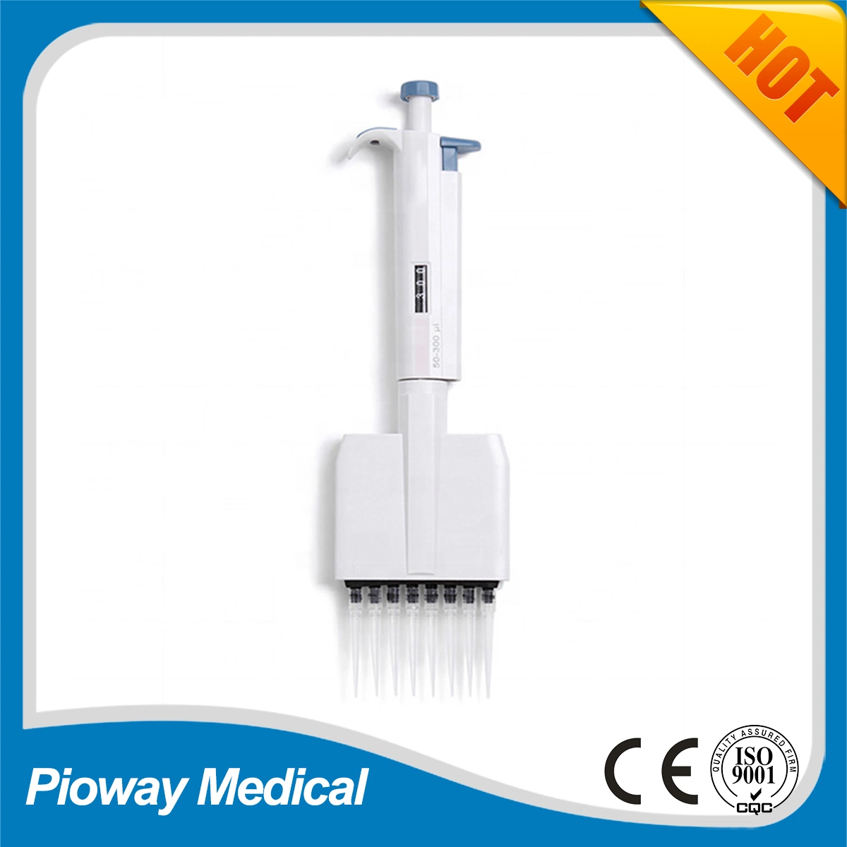 Lab and Medical Equipment Eight Channels Adjustable Volume Manual Pipettes (Dlab)
