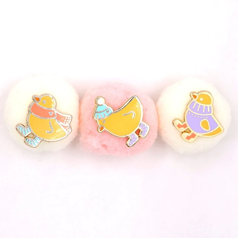 Cute Cartoon Animal Safety Promotion Gift Custom Hard Enamel Lapel Pin