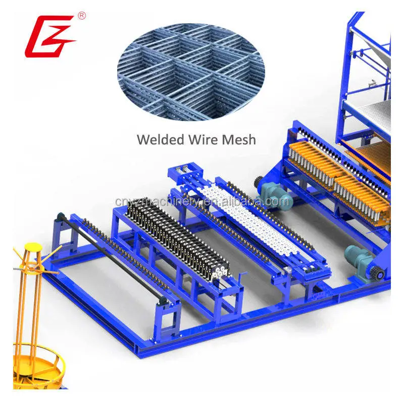 Steel Bar Wire Mesh Welding Machine Steel Reinforcement Wire Mesh Welded Equipment