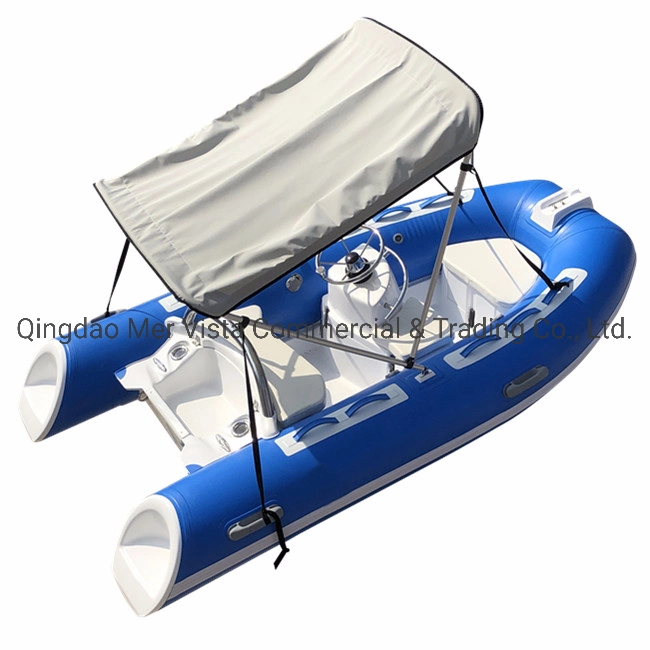 Best-Selling Durable 3 Person Rigid Inflatable Fishing Boat with Outboard Motor